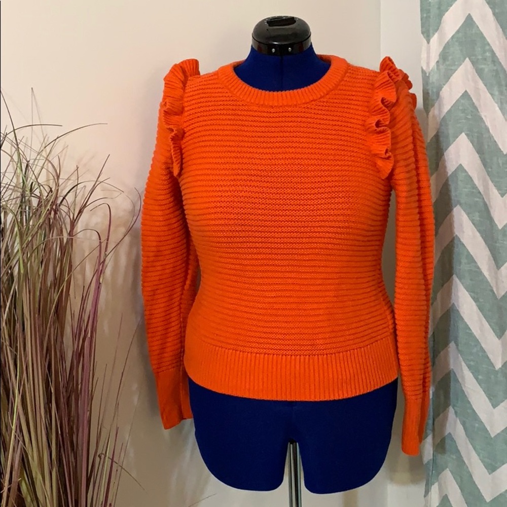 Banana Republic Ruffle Sweater